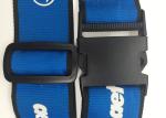 Promotional customized logo adjustable buckle travel luggage strap/belt