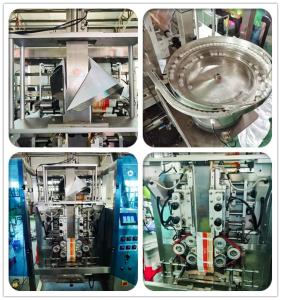 Quality CE quad stand up pouch filling and bagging sealing machine for flour food powder wholesale