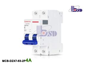 China Dual Pole  Mini Circuit Breaker 4 Amp Mcb Circuit Breaker  OEM Service on sale