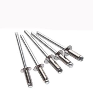 Quality Plain Color Stainless Steel Waterproof Blind Rivet Standard Size wholesale