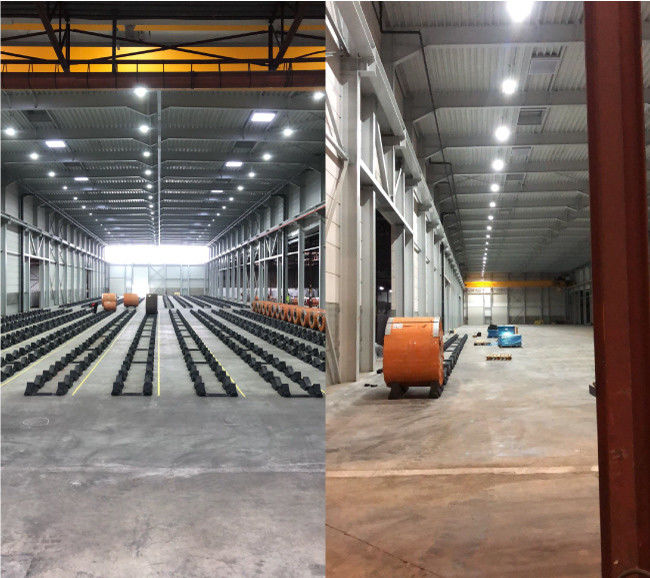 100W New High Bay UFO Lights , Warehouse High Bay Lighting 7 Years Warranty