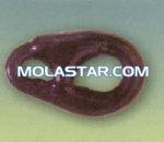 Marine Shackle Safety Pear Shaped End Shackle Grade 3 High Strength High Quality