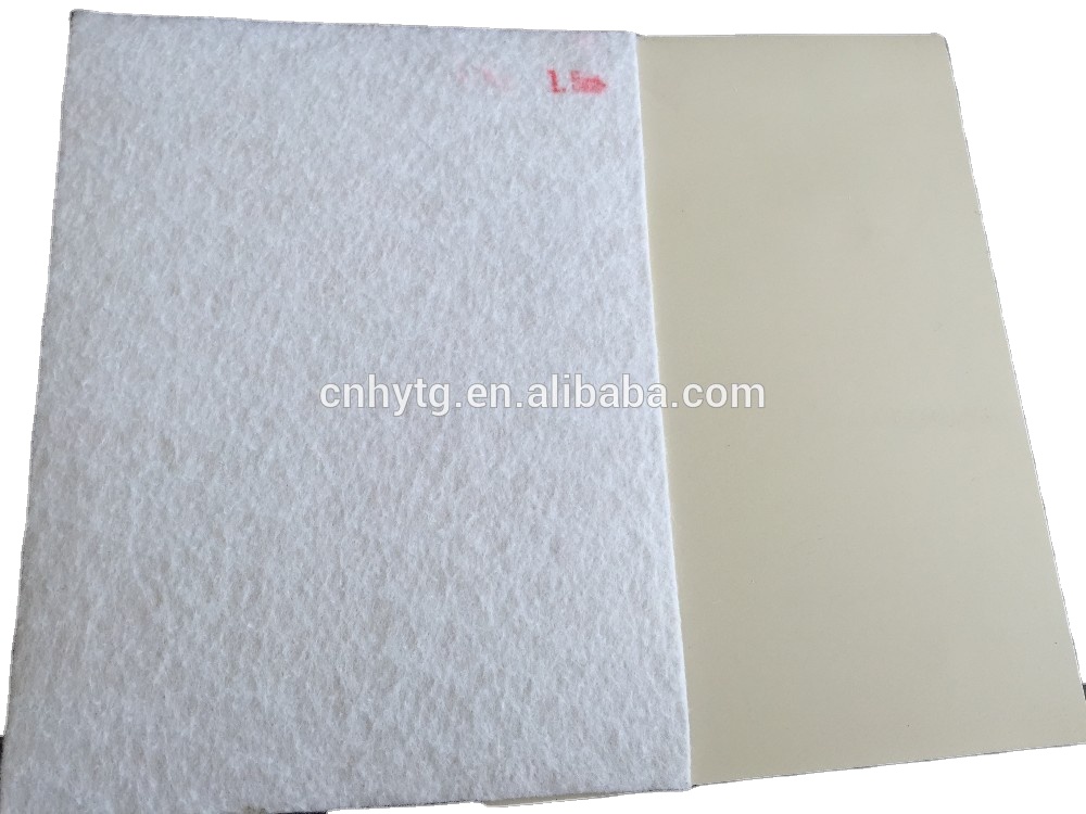 Modern Design Anti-UV Black 1.0mm Reinforced PVC Waterproofing Membrane for Basement