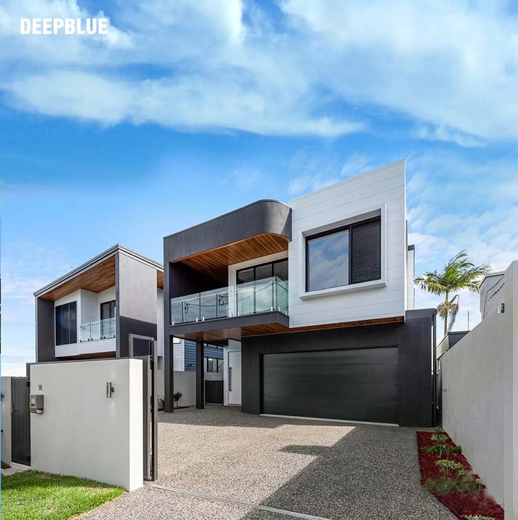 Light Steel Frame Prefab Villa House Luxury And Exquisite City Views