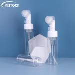 100ml 120ml 150ml 200ml 250ml PET Mousse Pump Bottle With Heart Shape Pump