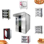 SS201 Gas Conveyor Pizza Oven Machine