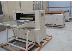 Quality 110pleats/min Paper Mini Knife Pleating Machine 1.1kw 0.6MPa wholesale