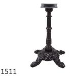 Outdoor Table base Ornamental Table leg Cast Iron Cafe Shop Table hardware Part