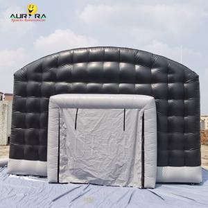 Quality Black color Mobile Inflatable Nightclub Tent Blow Up Disco Tent CE EN14960 Approved wholesale