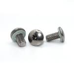 Passivated GB Cross Recessed Mushroom Head Machine Screw Stainless Steel 304 M3