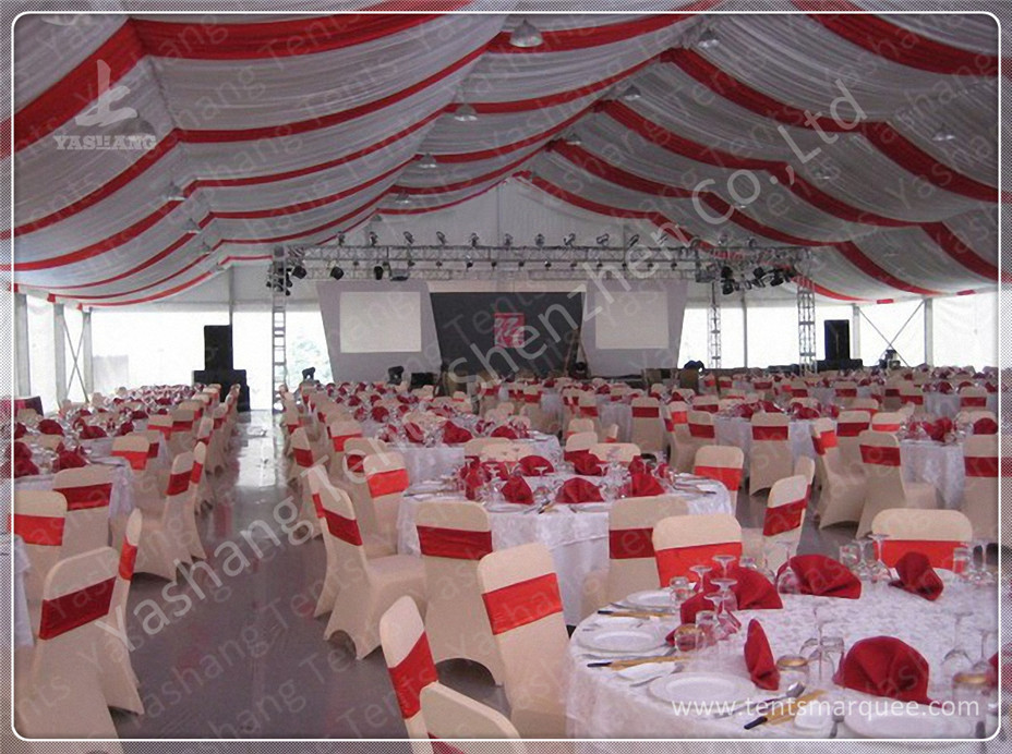 400 Seater Customized Outdoor Enclosed Party Tent 20X30 For Commercial Events