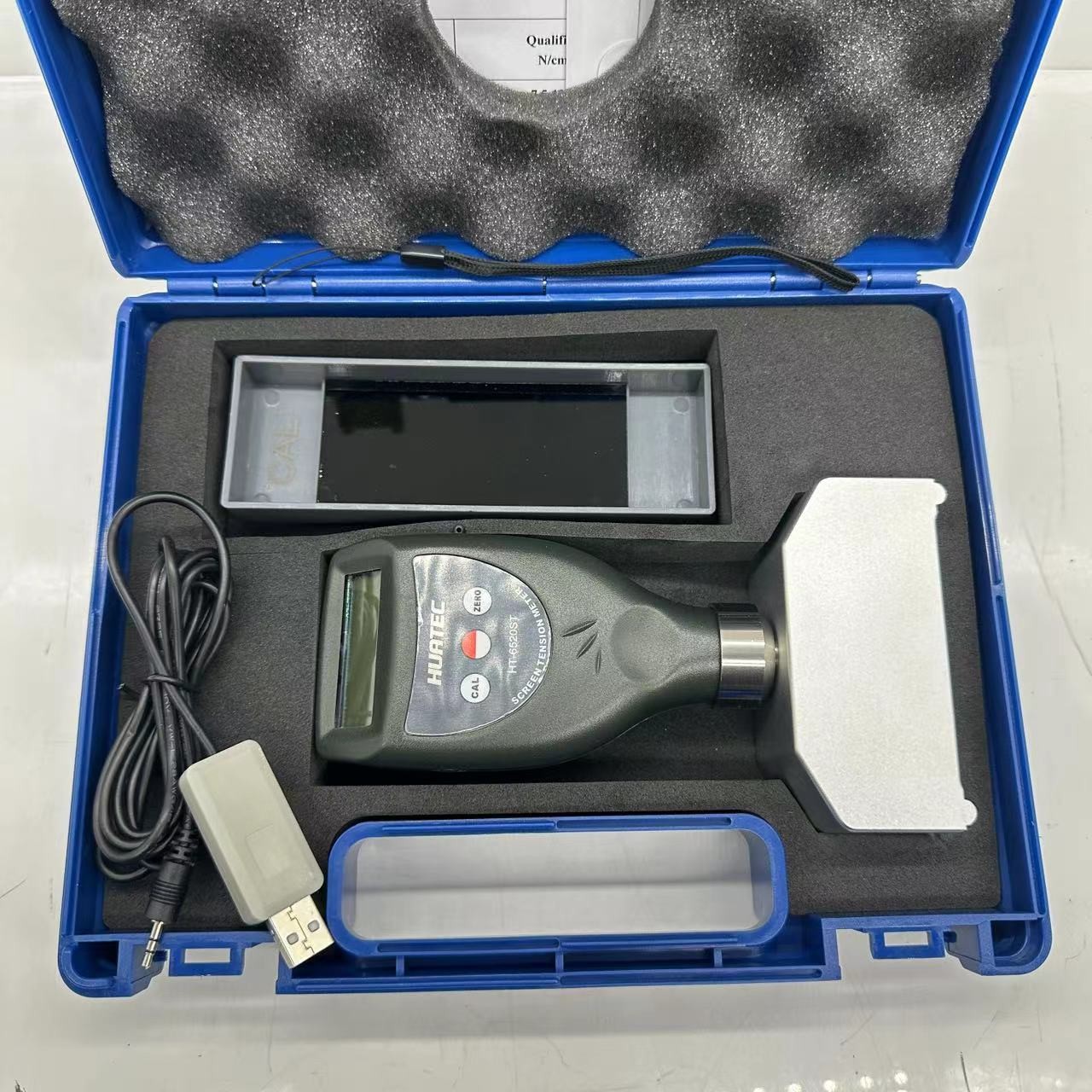 HT-6520ST Mesh Tension Tester Tool Non Destructive Testing Equipment With LCD Screen