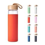 Sleek Design Premium School Funky Leak Proof Glass Water Bottle Glass Motivation