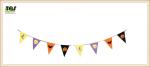 Halloween Decoration Triangle Flag Halloween Lettress Halloween Party Hall Bar