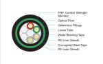 Outdoor Fiber Optic Cable 2-144 Fibers GYFTY53 Standard Loose Tube With Steel