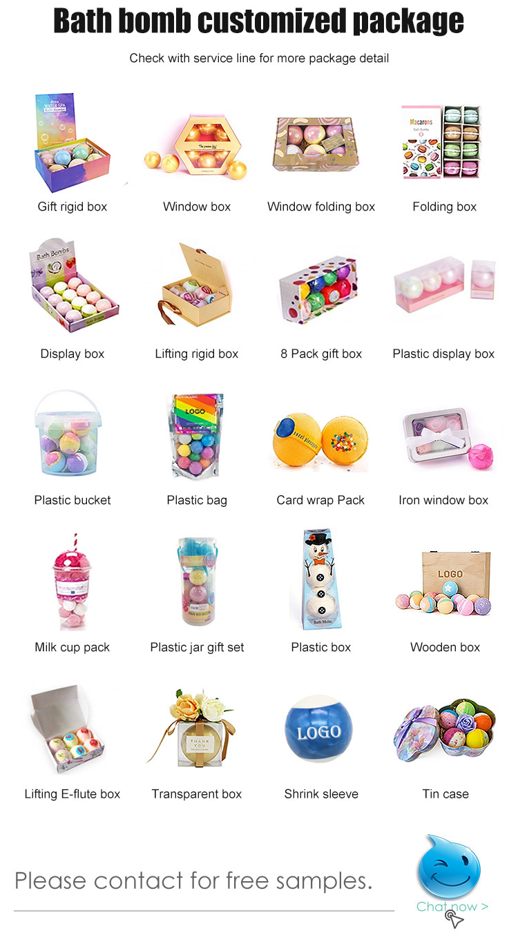 Essential Oil Bath Salts , Organic Rainbow Bath Bomb For Kids