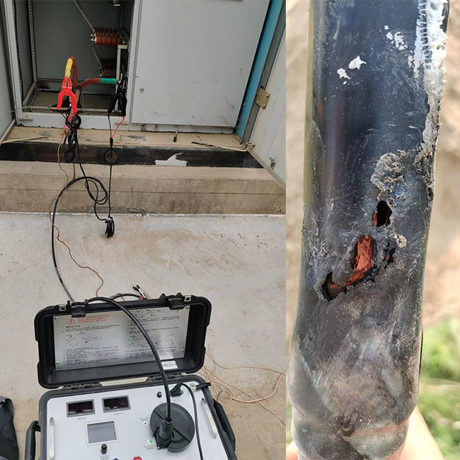 Digital Portable cable fault location 0-60kV 600mA High Voltage Burn Through Bridge