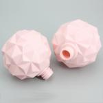 Pink Perfume 75mm 120ml Plastic Cosmetic Lotion Bottle