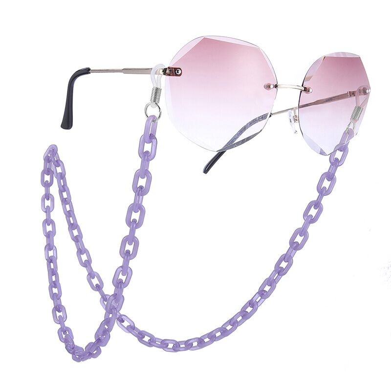Acrylic Masking Chains Adult Face Maskss Chain Necklace Lanyard Face Masking Holder Strap