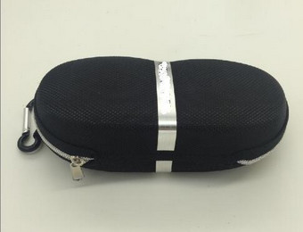2024 fashionable zipper pu leather sunglasses case cover