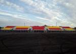 Outdoor Modular Grandstands Plastic Outdoor Stadium Seating Cost Effective