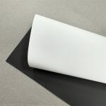 260gsm Backdrop Textile Black Back Blockout Fabric For Advertising