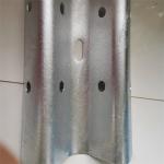 Roadway Safety Corrugated Beam Steel Highway Guardrail with Z Post for African