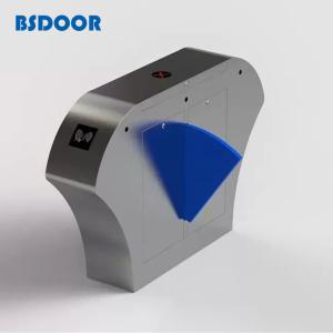 Quality OEM Half Height Flap 24V Access Control Turnstile With RFID Card Reader wholesale