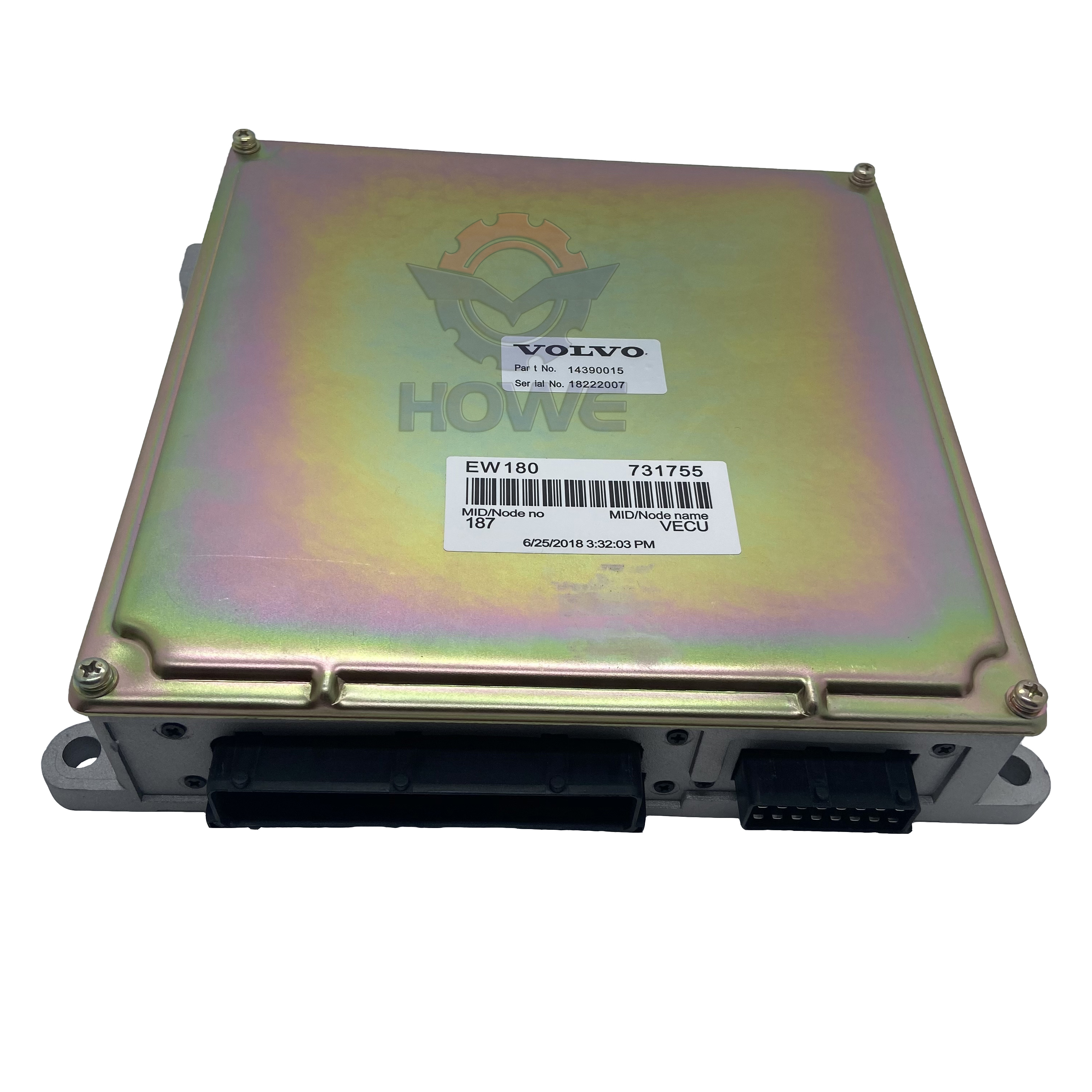 EW200 Excavator Electronic Control Unit Hydraulic Controller Computer Board 18222007 731755