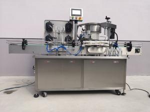 Quality 4 Heads Automated Bottle Filling Machine 100 To 500ml Peristaltic Pump wholesale