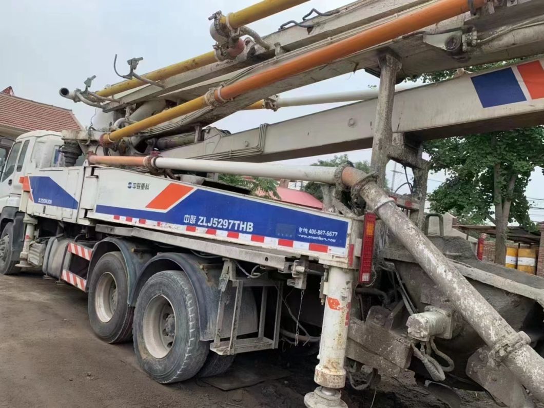 2012 Zoomlion 38m Concrete Boom Pump Concrete Pump Truck Construction Equipment