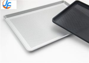 Quality RK Bakeware China Foodservice Aluminum Perforated Baking Trays , 600 X400mm Aluminium Sheet Pan wholesale