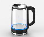 Energy Saving Clear Glass Electric Kettle Water Boiler Kettle CE CB Certificatio