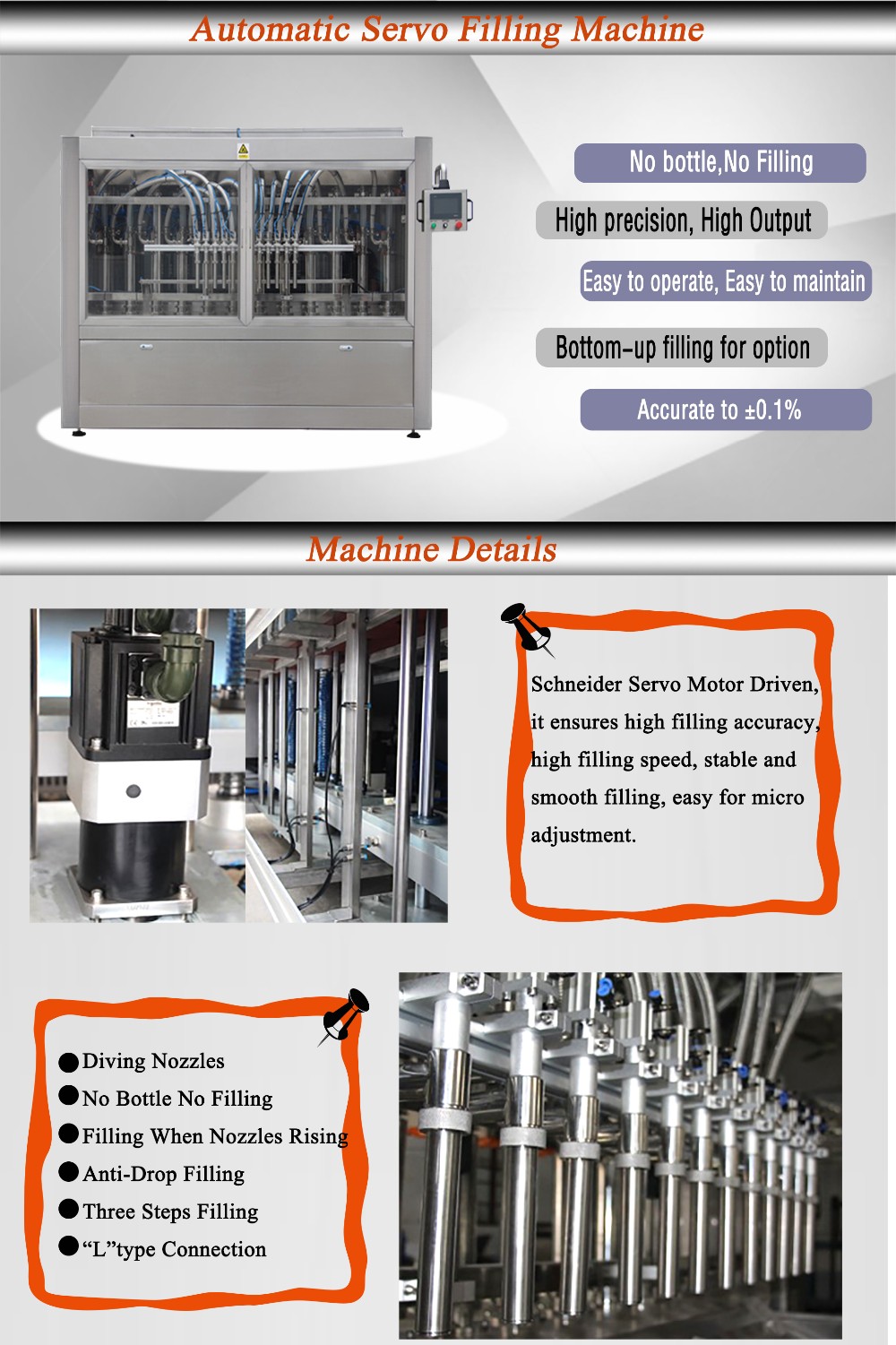 Detergent Automatic Bottle Washing Machine