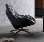 Industrial Modern Design Genuine Leather Leisure Chesterfields Single Seater