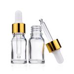 10ml Transparent Bottle For Essential Oil With Glass Dropper Manufacturers Hot