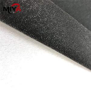 Quality Polyester Woven Fusing Interlining 33GSM 150cm Width wholesale
