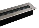 LED Underwater Buried Lamp Stainless Steel Striplights Recessed Step Lamp