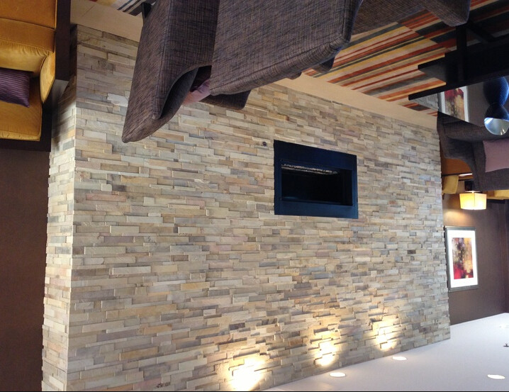 Wall Decoration 3d Pu Polyurethane Artificial Stone Panels