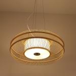 Countryside Pendant Lamp Bamboo Hanging Lamps for Living Room Decoration Loft