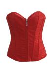 Sexy Front Zipper bustier