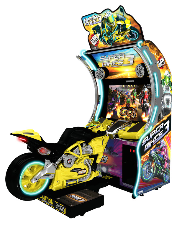 300W Moto Bike Racing Simulator SUPER BIKE 3 Arcade Racing Simulator For Game Center