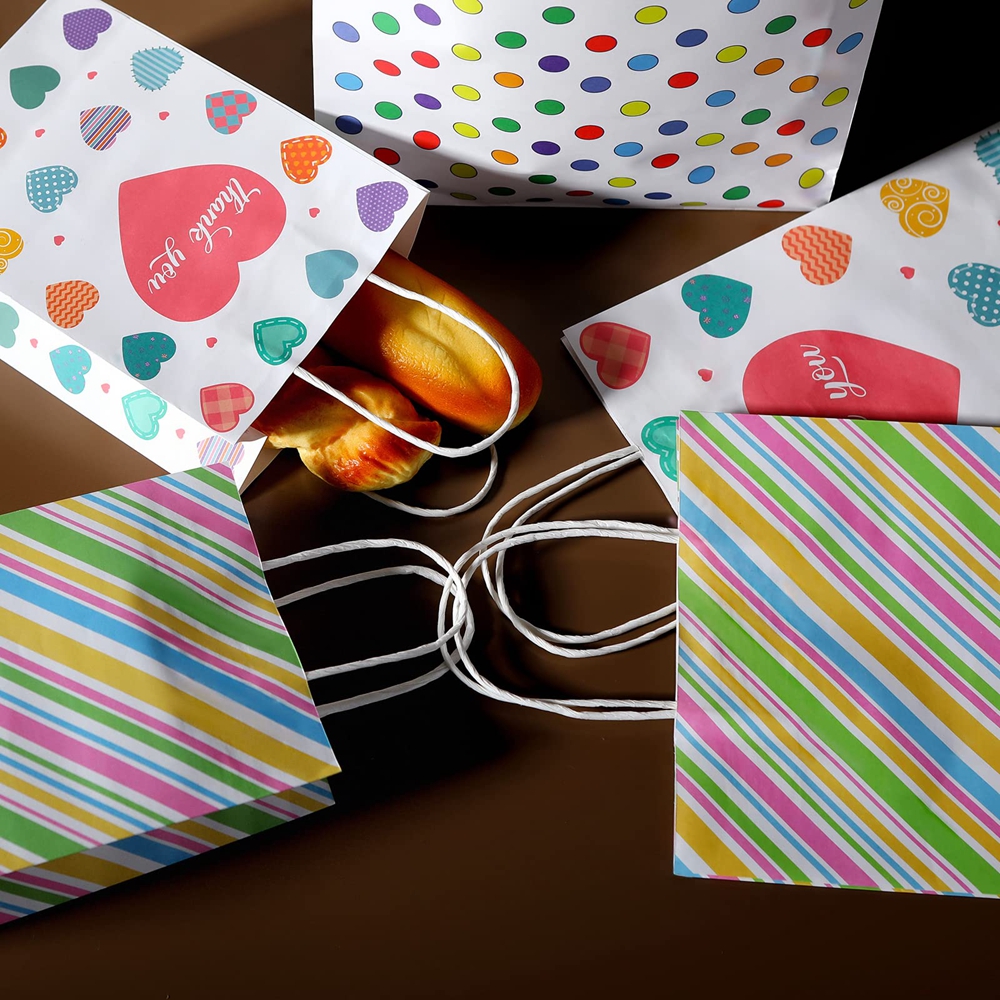 CMYK 4 Color Offset Printing Reusable Bolsa De Papel With Your Own Logo Folding Style