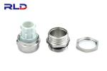 Brass 66 IP68 Led Quick Connector Nickel Plated Brass M18 Cable Joint Waterproof