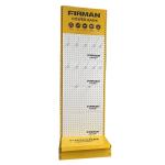 Exhibit Gondola Display Shelf Heavy Duty Showroom Supermarket Display Rack