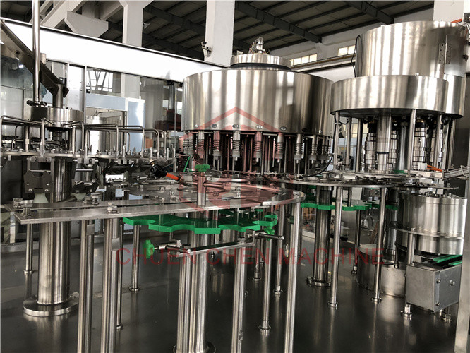 Mineral Water Bottle Filling Machine 3 In 1 With Lubricate System