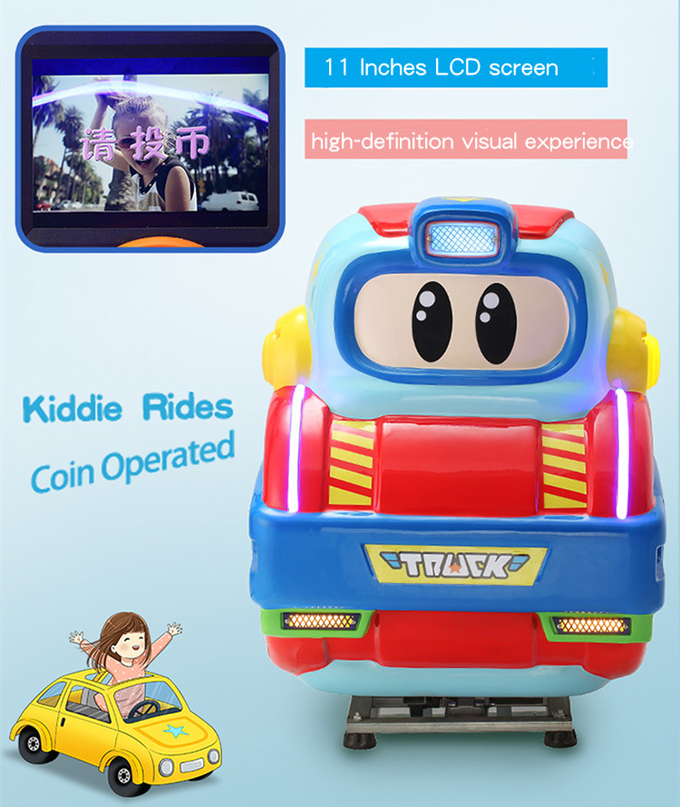 Children Amusement Car Arcade Game Kiddie Ride Coin Operated For Shopping Mall