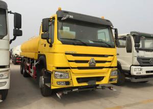Quality HOWO High Efficiency Water Tank Truck With High Low Level Spraying wholesale