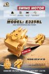 E325 E325bl E325b Swing Motor 107-7054 For Excavator Parts