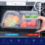 Customizable PET Disposable Plastic Food Containers Multi Grid Thickened Leak